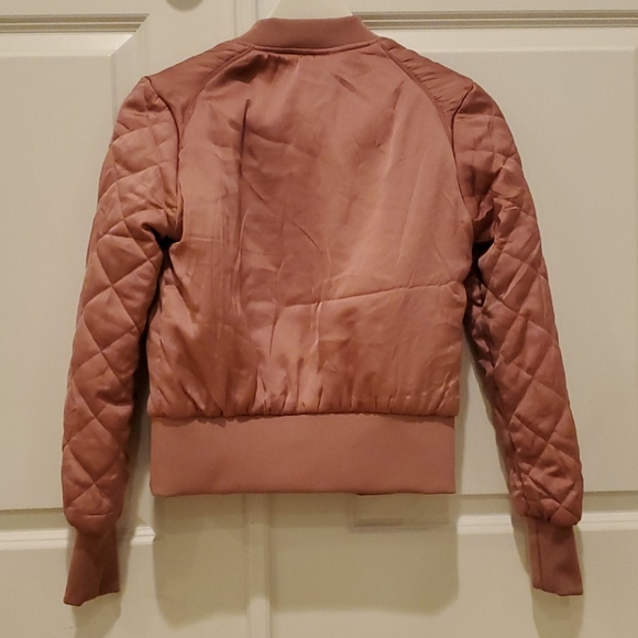 Light Pink Bomber Jacket - Picture 2 of 2
